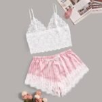 Sweet Innocence Lace and Satin Slumberwear