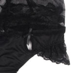 High Waist Strappy Floral Lace Panty by My Secret Drawer® mysecretdrawer.com.au 40