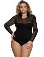 Black Sheer Long Sleeve Teddy by My Secret Drawer® mysecretdrawer.com.au 25