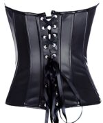 Commanding Faux Leather Corset by My Secret Drawer® mysecretdrawer.com.au 34