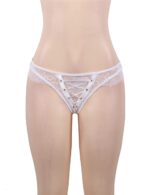 White Ribbon Eyelash Lace Panty by My Secret Drawer® mysecretdrawer.com.au 31