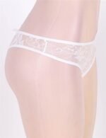Ruffled Floral Lace Open Crotch Panty by My Secret Drawer® mysecretdrawer.com.au 50