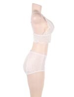 Alluring Lace Bralette Lingerie Set