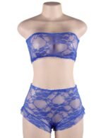 Sensual High Waist Full Lace Bra and Panty Lingerie Set