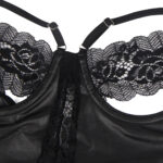 Confession Lace and Leatherette Underwire Teddy by My Secret Drawer® mysecretdrawer.com.au 39